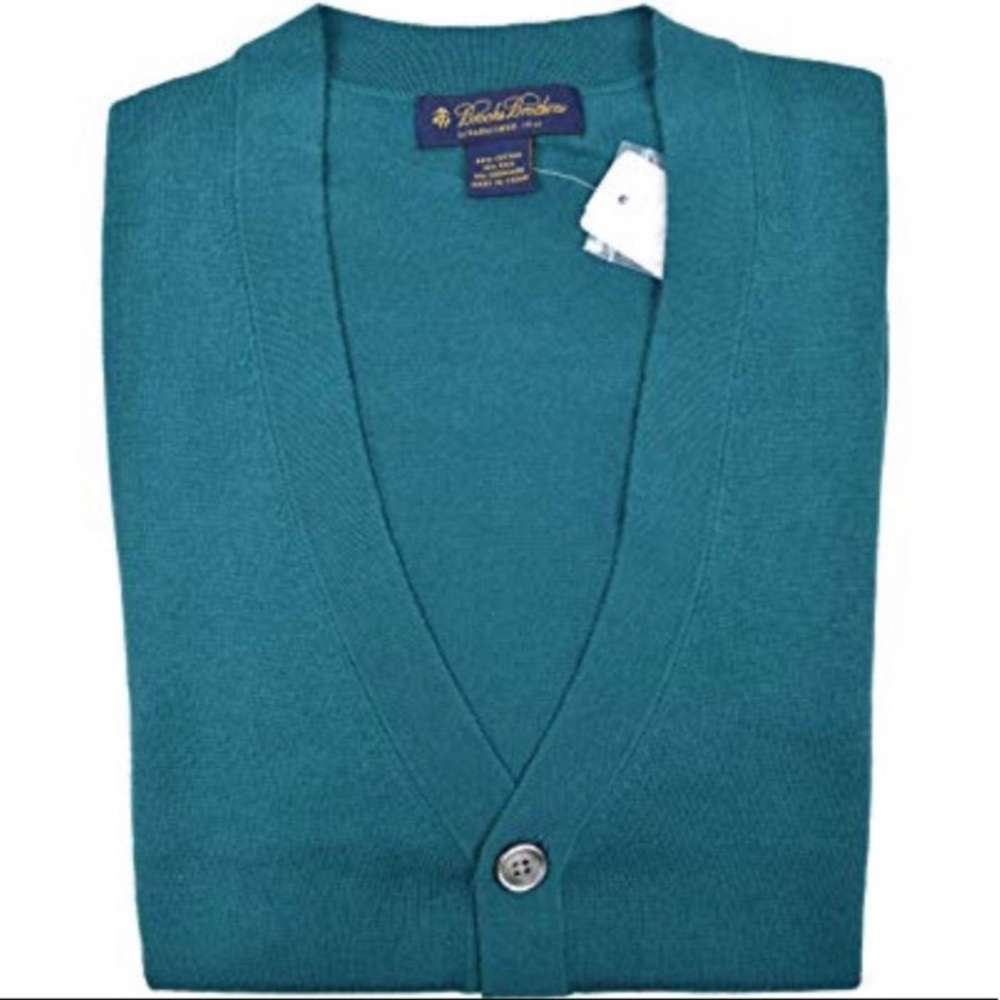 NWT Brooks Brothers Silk/Cashmere Cardigan